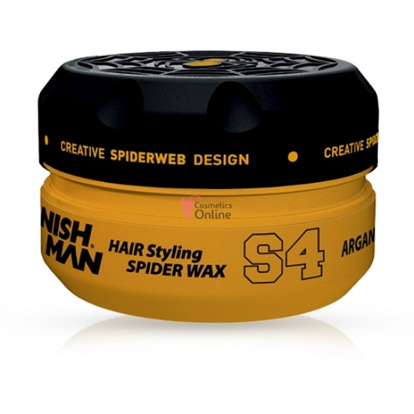 Ceara pentru par cu fixare puternica NISH MAN S4 Spider 150ml